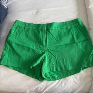 J Crew Green Women's Shorts